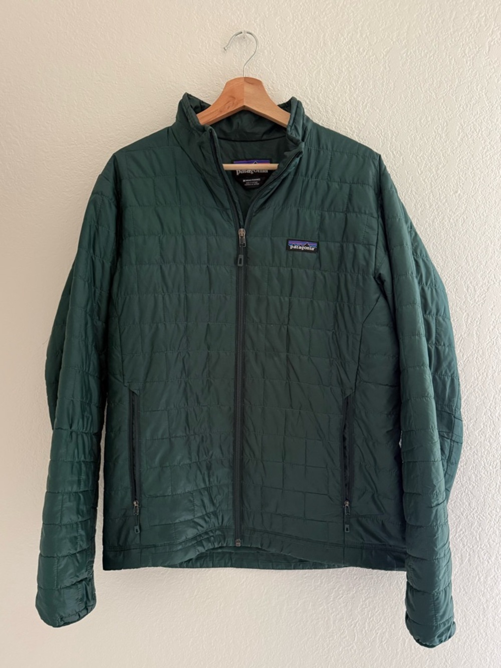 Patagonia Men’s Forest Green Nano Puff Jacket